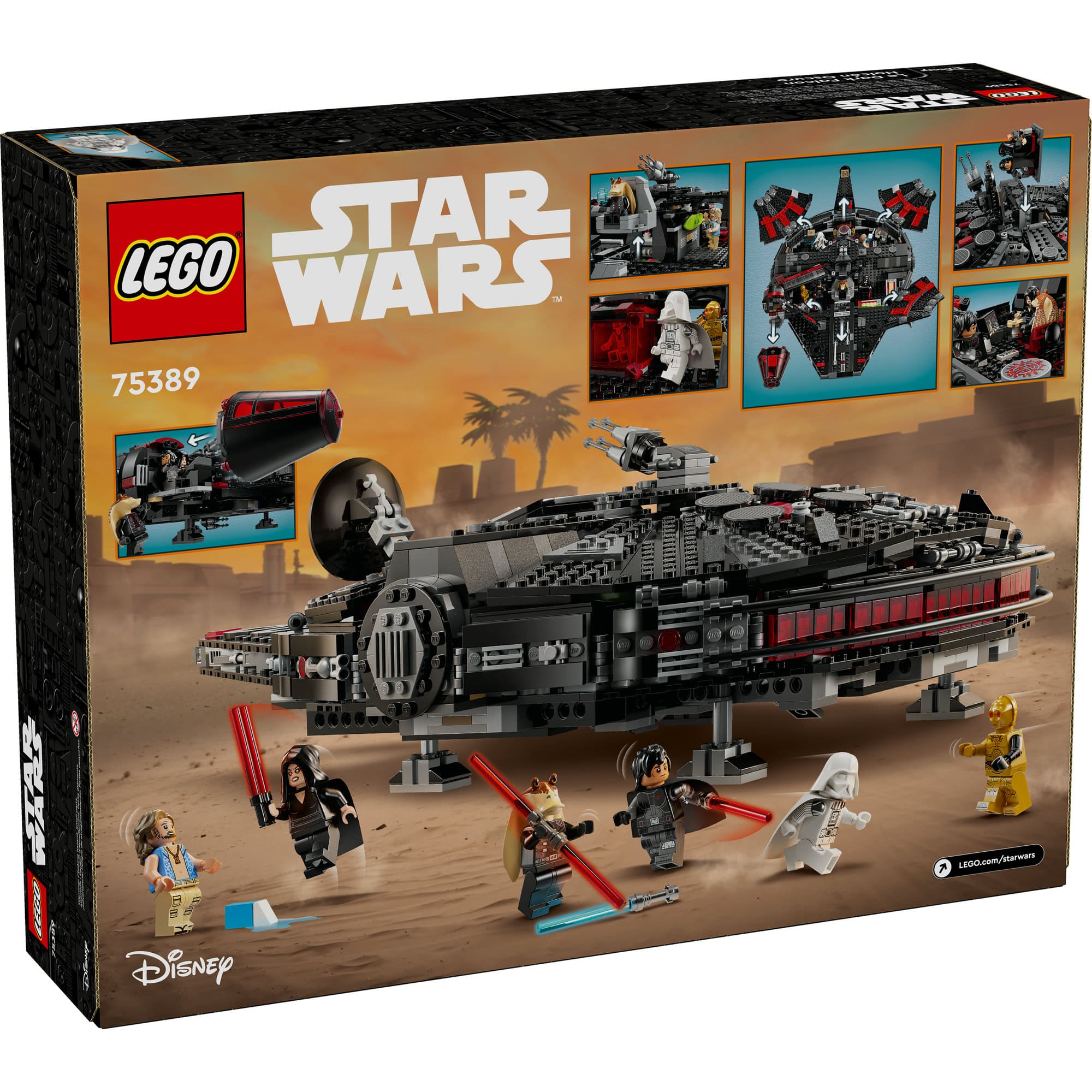 LEGO® Star Wars™ The Dark Falcon Buildable Toy Vehicle 75389